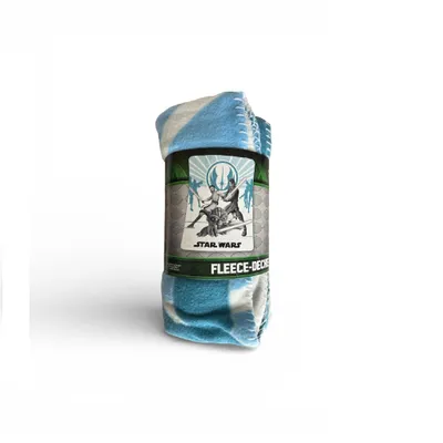 Produktbild von Fleece Decke Star Wars, Kuscheldecke, Decke, blau/weiß, 130x160 cm