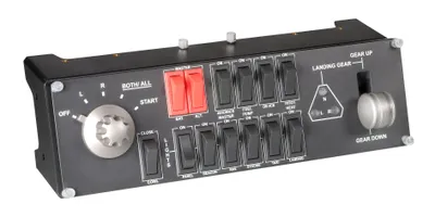 その他 Logicool FLIGHT RADIO PANEL Logitech Flight Radio Panel - panel przyrządów symulatora