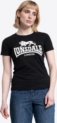 Produktbild von Frauen T-Shirt Doppelpack NASH Black/White M Lonsdale