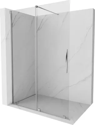 Immagine prodotto di Mexen Velar parete doccia scorrevole Walk-in 150 x 200 cm, trasparente 8 mm, cromo - 871-150-000-03-01