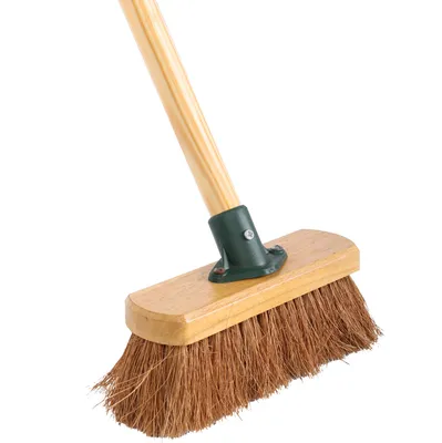 Produktbild von Besen mini grobhaarig 75 cm Stiel