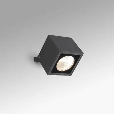Produktbild von Faro 70161, Wandbeleuchtung für den Außenbereich, Dunkles Grau, Aluminium, IP65, I, 20 W
