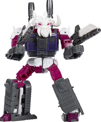 Produktbild von Hasbro, Transformers Generation Legacy Knickarmroboter Skullgrin und Zubehör Kampfausrüstung, Bunt