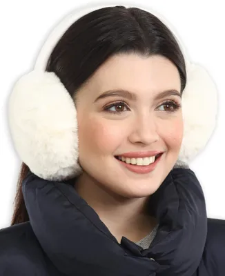 Produktbild von Ohrenschützer für Damen – Winter-Ohrenwärmer – Weiche und warme Ohrenschützer aus flauschigem Fleece im Zopfmuster – Ohrenbedeckungen für kaltes Wetter