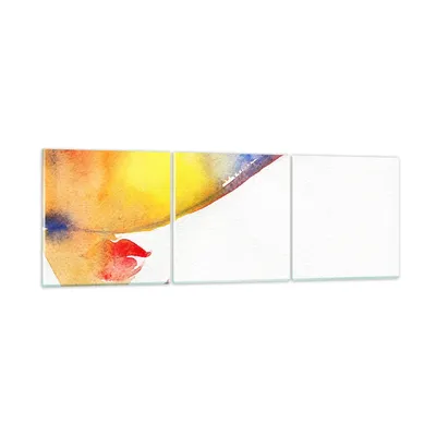 Produktbild von Bilder auf glas - Modell modern schön Design - 90x30cm - Glasbilder - Wandbilder - Kunstdruck - zum Aufhängen bereit - Wanddekoration aus Glas - Glas Bilder - Wandbild auf Glas - GCA90x30-3138