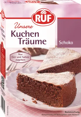 Produktbild von RUF Kuchen Träume Schoko Backmischung