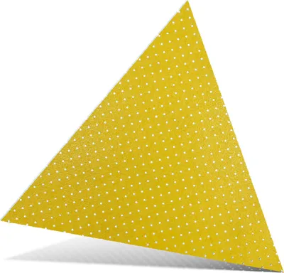 Produktbild von MENZER Ultrapad Klett-Schleifscheiben, 290 x 250 mm, f. Trockenbauschleifer, Weißes Edelkorund (10 Stk.) K60