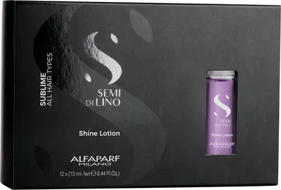 Immagine prodotto di Alfaparf Milano Semi Di Lino Sublime Shine Lotion Oil 12x13 ml