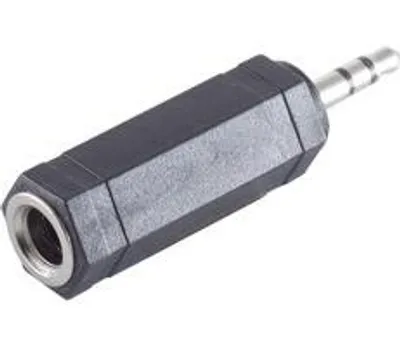 Produktbild von Klinkenst. Stereo 3,5mm/Klinkenbuchse Stereo 6,3mm
