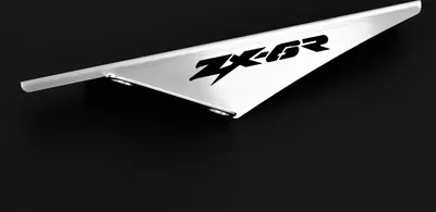 Produktbild von Kettenschutz kompatibel mit Kawasaki ZX-6R BJ 2005-08 Logo silber