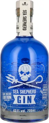 Image de Sea Shepherd Gin BLUE OCEAN EDITION BATCH 002 43,1% Vol. 0,7l