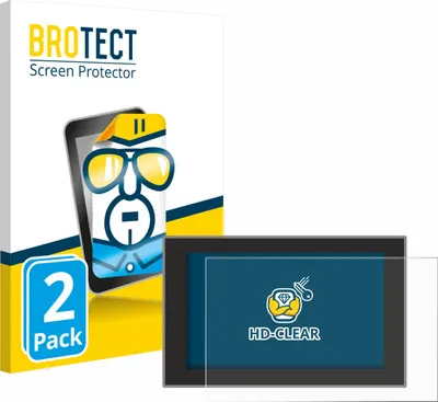 Produktbild von 2x Für Dacia Duster 3 2025 Schutzfolie BROTECT Displayschutz Display Schutz Folie Klar Transparent