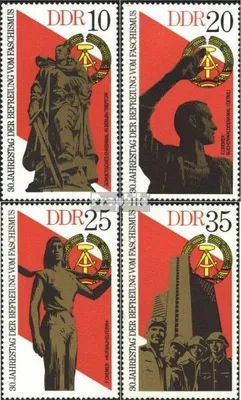 Produktbild von Briefmarken DDR 1975 Mi 2038-2041 (kompl.Ausgabe) gestempelt 30.Jahrestag der Befreiung vom Faschismus