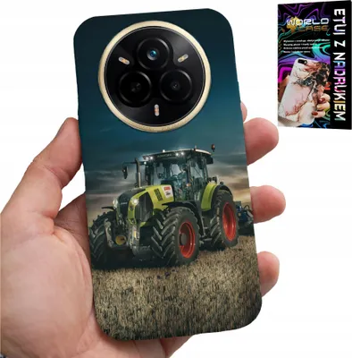 Zdjęcie produktu dla Etui Do Realme 14 Pro+ 5G - Traktor Ciągnik Rolniczy Plecki, Wzory
