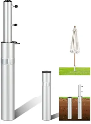 Produktbild von Aluminium Sonnenschirmständer Universale Bodenplatte für Sonnenschirme