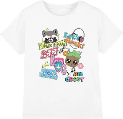 Image de Guardians Of The Galaxy - T-shirt pour enfants TV14988 (152-158) (Blanc)