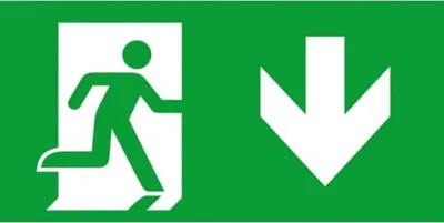 Productafbeelding van CEAG inlegpictogram voor artikelnummer 155-000-213 Atlantic LED D, pijl naar beneden