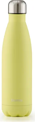 Immagine prodotto di Blumtal bottiglia thermos isolata in acciaio inox 750 ml - Giallo neon - Borraccia in metallo a prova di perdite - Borraccia termica senza BPA