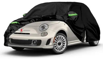 Image de Solidchoice - Housse de protection imperméable pour Fiat 500 (2007-2023)