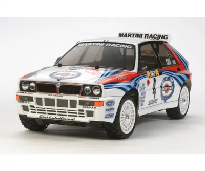Zdjęcie produktu dla Tamiya TT02 1:10 RC Samochód elektryczny Lancia Delta HF Integrale TT-02