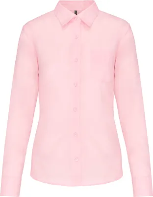 Image de Chemise en popeline de Kariban coton polyester facile d'entretien pour femmes