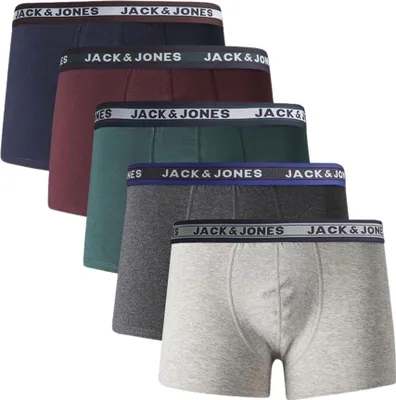 Produktbild von Jack & Jones Oliver Trunk Boxershorts Herren (Übergröße) (5-pack)