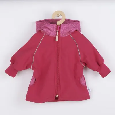 Zdjęcie produktu dla Softshell-Babyjacke New Baby rosa, Gr. 68 (4-6m)