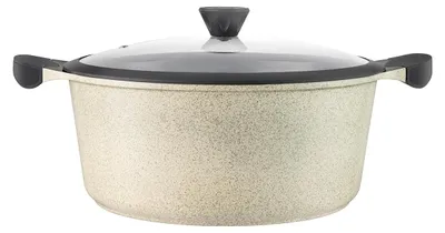 Schmortopf 32 cm, Alu, Keramikbeschichtung, 10,4 L, grün