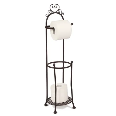 Produktbild von Toilettenrollenständer, antikbraun, ca. 70 x 22 x 18 cm