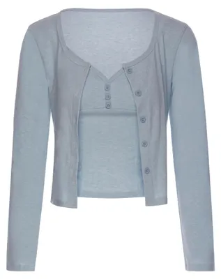 Immagine prodotto di BIANY, set da donna composto da due pezzi - blu, taglia XS