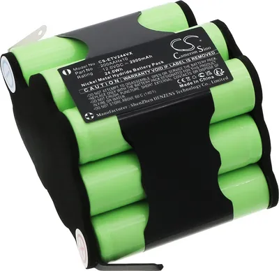 Image de TECHTEK Batterie compatible avec [ETA] 2442 90000, 2442 90001, 2442 90002, 2442 Verto remplace 200AAHx10