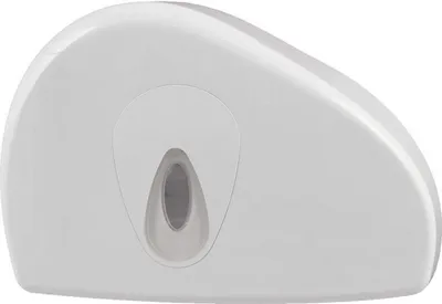 Produktbild von PlastiQline Großrollenspender MINI + Restrolle - Farbfenster tranparent