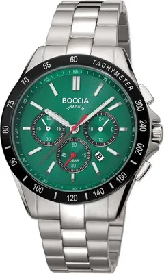 Produktbild von Boccia Herren Armbanduhr Sport 3733-02 Chronograph Titan