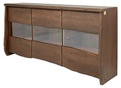 Immagine prodotto di MASSIVMOEBEL24 | PURE ACACIA #808 Credenza in legno di acacia - laccato / marrone 191x45x96