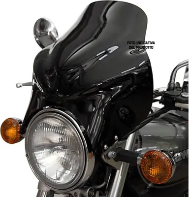 Image de Ecran PUIG noir 390x355mm pour Honda f hornet cb
