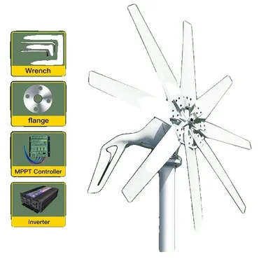 Produktbild von Windkraftgenerator, MPPT-Controller, geräuscharmer Betrieb, 12V-b, Insel-System, 1000W-d