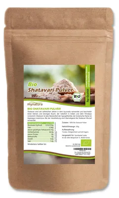 Produktbild von Mynatura  Shatavari Pulver – ab 250g - 2 Beutel