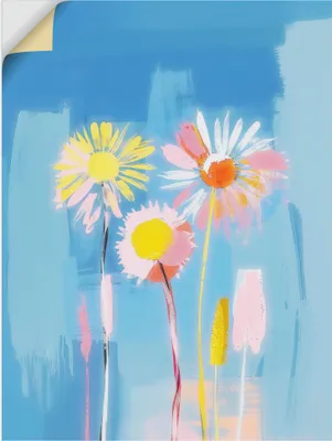 Produktbild von ARTland Wandbild, selbstklebend Löwenzahn-Traumlandschaft Größe: 30x40 cm