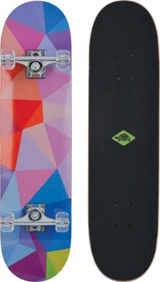 Obrázok produktu pre SCHILDKRÖT® 510603 SCHILDKRÖT® Kicker 31 Abstract Kinder-Skateboard mehrfarbig