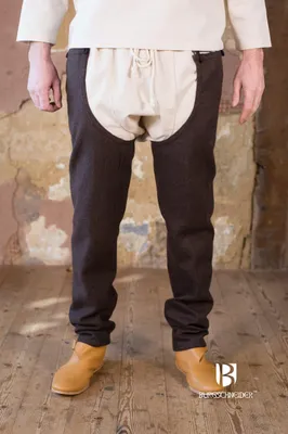 Produktbild von Beinlinge Bernulf Wolle Braun M