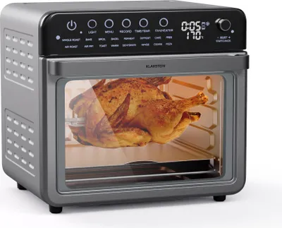 Obrázok produktu pre Klarstein, teplovzdušná fritéza XXL, 2100 W, 34 l, časovač, 16 programov