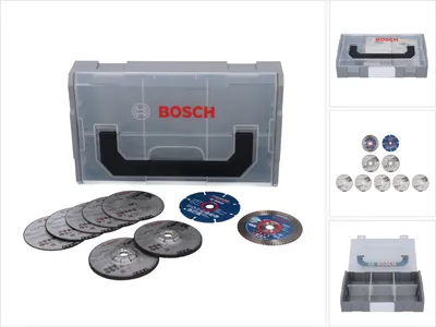 Produktbild von Bosch 76mm Trennscheiben Bundle EXPERT + Mini L-BOXX