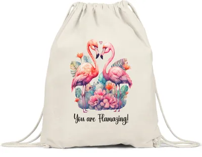 Produktbild von You Are Flamazing Turnbeutel Gymsack Valentinstag Freundin Freund Süß Geschenkidee Paar Liebe Couple Jahrestag