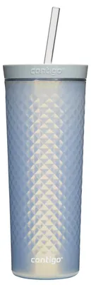 Immagine prodotto di ContiGo! AUTOCLOSE, Uso quotidiano, 590 ml, Coperchio con cannuccia, Polipropilene (PP), Perla, Macaroon
