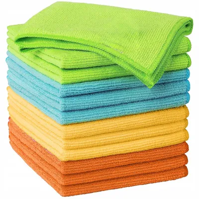 Produktbild von 12x Mikrofaser Tücher Auto Reinigung 40x40cm