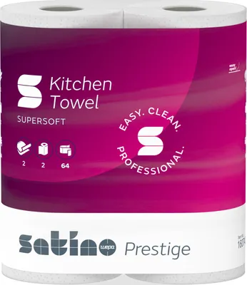 Obrázek produktu pro Satino Küchenrolle Prestige 160740 2lg. 2x64Bl.