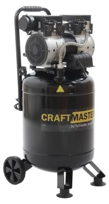 Immagine prodotto di Compressore d'aria - 30 litri - Verticale - Senza olio - 8 bar - 58 dB