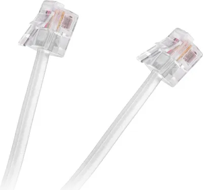 Zdjęcie produktu dla Tel0033F-10 Przewod Tel.wt.-Wt.bialy 10M