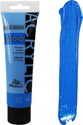Produktbild von Artist Blue Acrylfarbe Phoenix 455 Seeblau 100ml