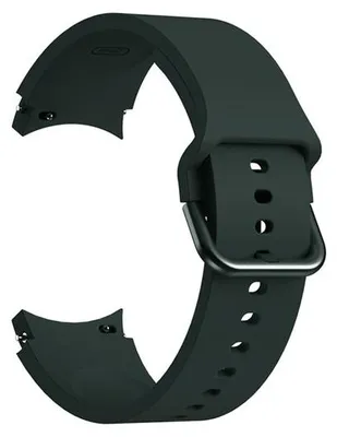 Produktbild von By Qubix passend für Samsung Galaxy Watch 4 - 40 mm & 44 mm - Classic Sportarmband - Dunkelgrün